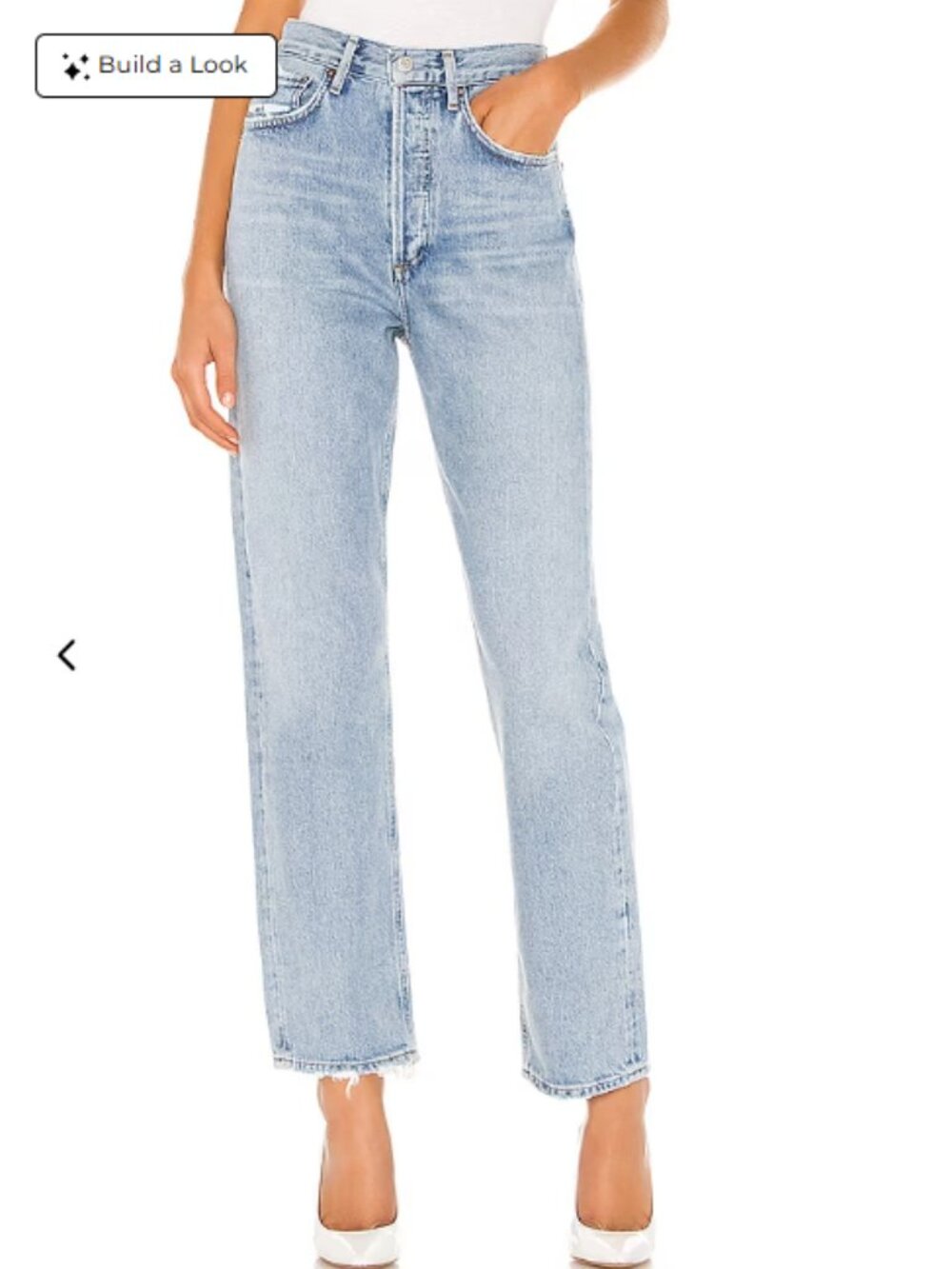 AGOLDE 90's Mid Rise Loose Fit Jeans in Snapshot Size 27